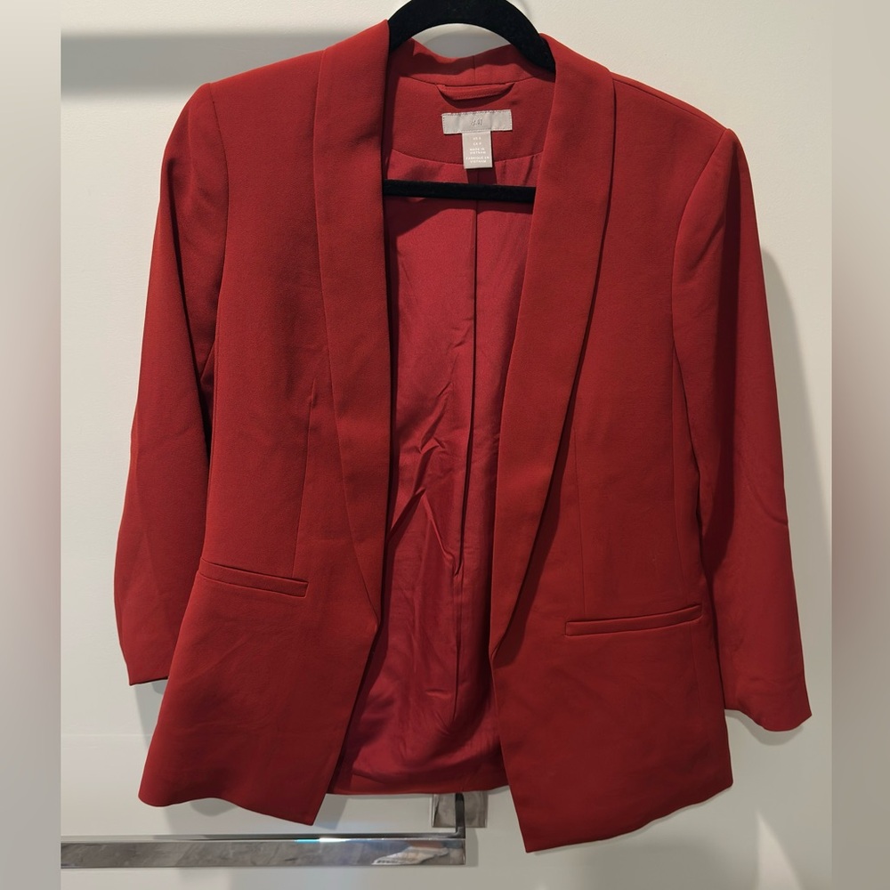 H&M Red Blazer
